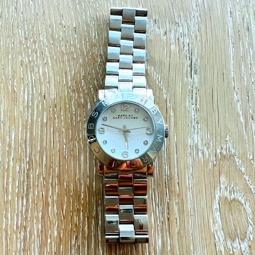 Marc by Marc Jacobs Women's Amy Stainless Steel Watch with Link Bracelet